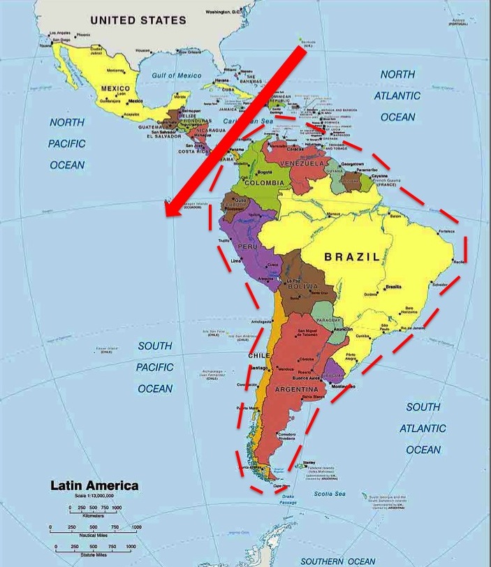 Panama Canal that connects Pacific Ocean with Atlantic Ocean USA tour packages from Ahmedabad