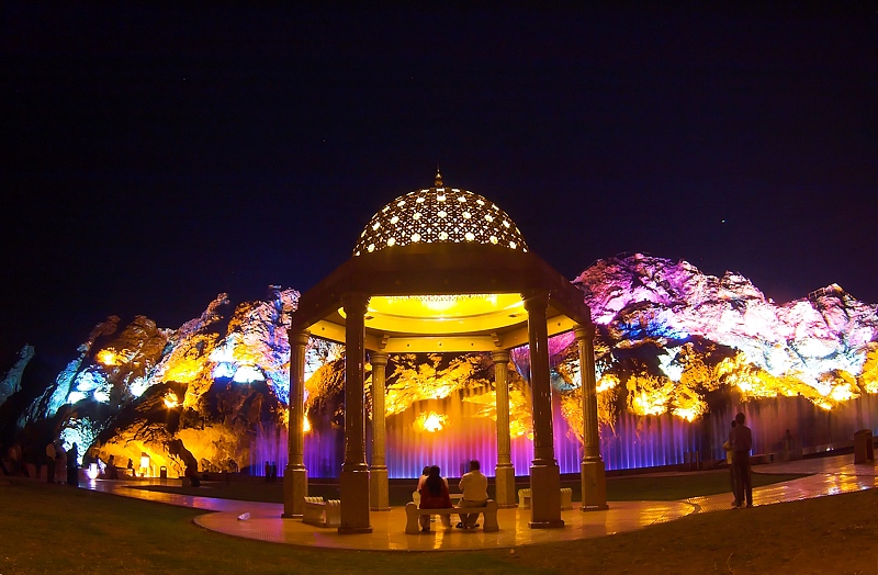 Water Light & Rocks show - Muscat Oman tour packages from Mumbai