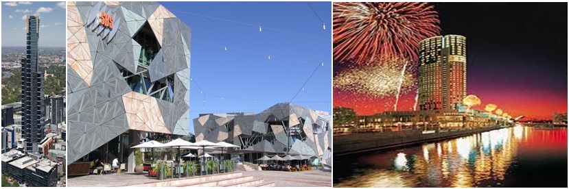 Famous Buildings in Melbourne Australia holiday packages from Ahmedabad