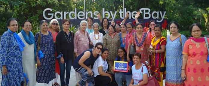Customized senior ladies tour to Bali, Yogyakarta & Singapore