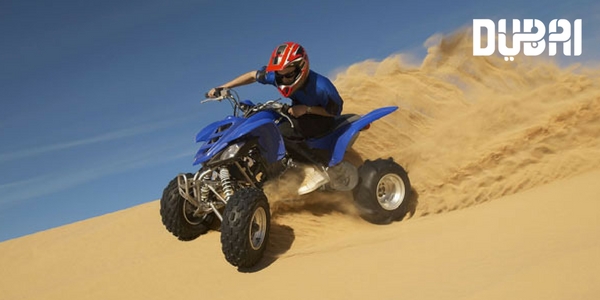 desert quad biking with kids