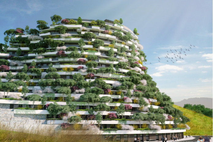 The Very First Vertical Forest In Africa To Be Set Up In Egypt