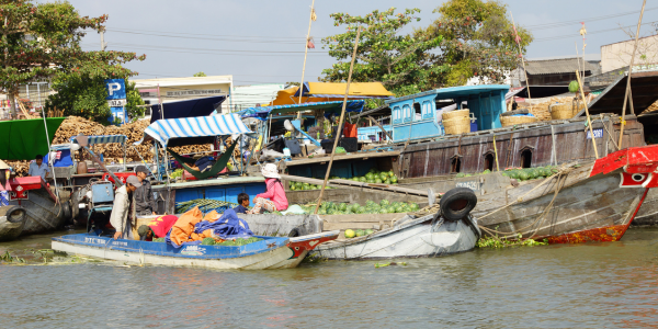 Cai Rang Floating Market