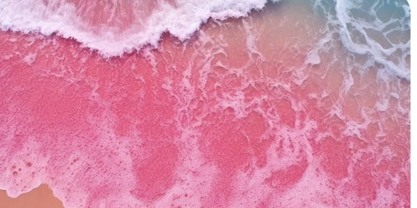 pink beach