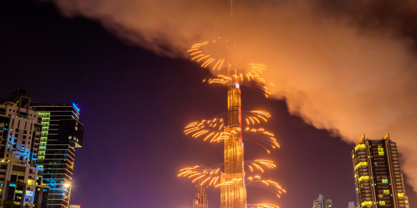 Burj Khalifa New Year Celebration