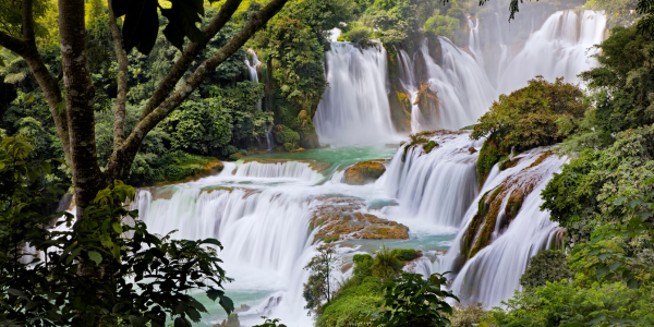 vietnam waterfall ban gioc