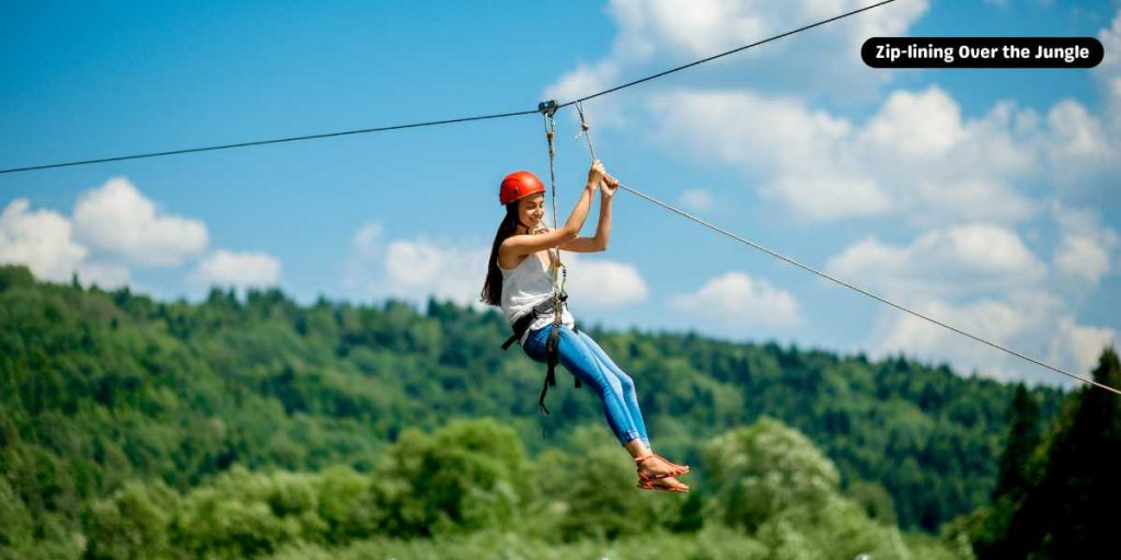 Zip-lining Over the Jungle
