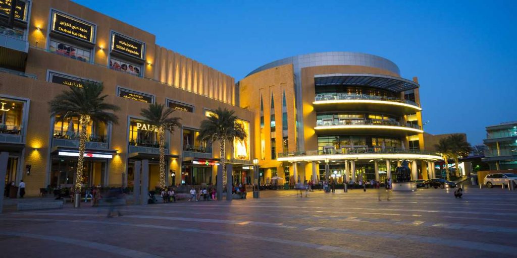 Dubai Mall Night View
