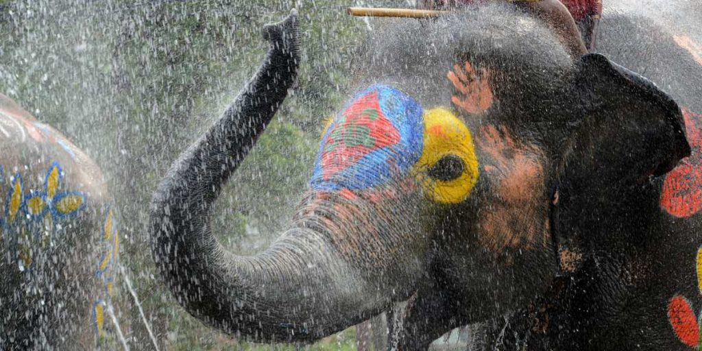 Songkran water Festival