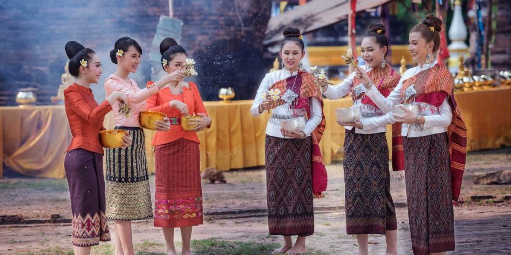 Songkran water Festival thailand