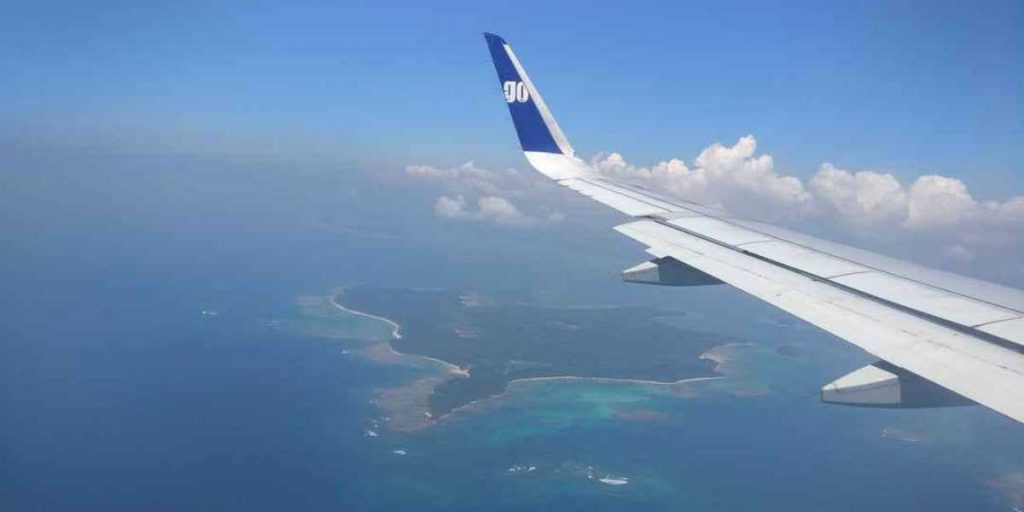 Flight view To Andaman