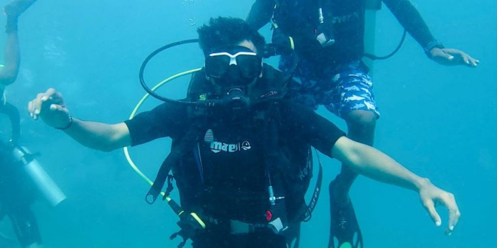 scuba diving activity