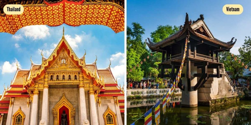 thailand vietnam culuture