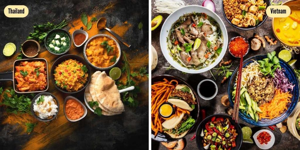 thailand vietnam food