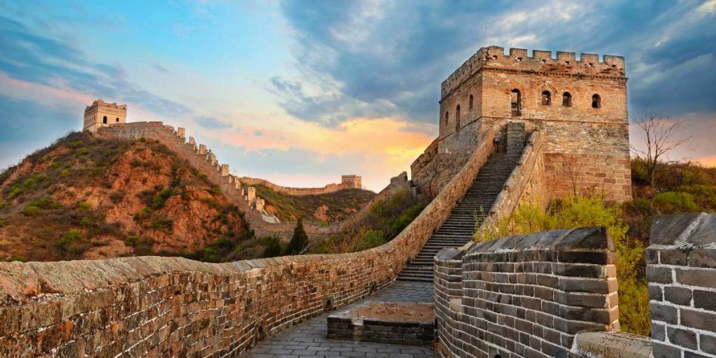 view Great Wall of China