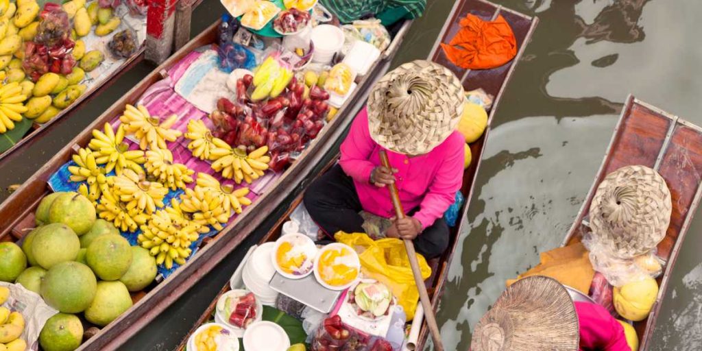 Exploring Floating Markets Thailand