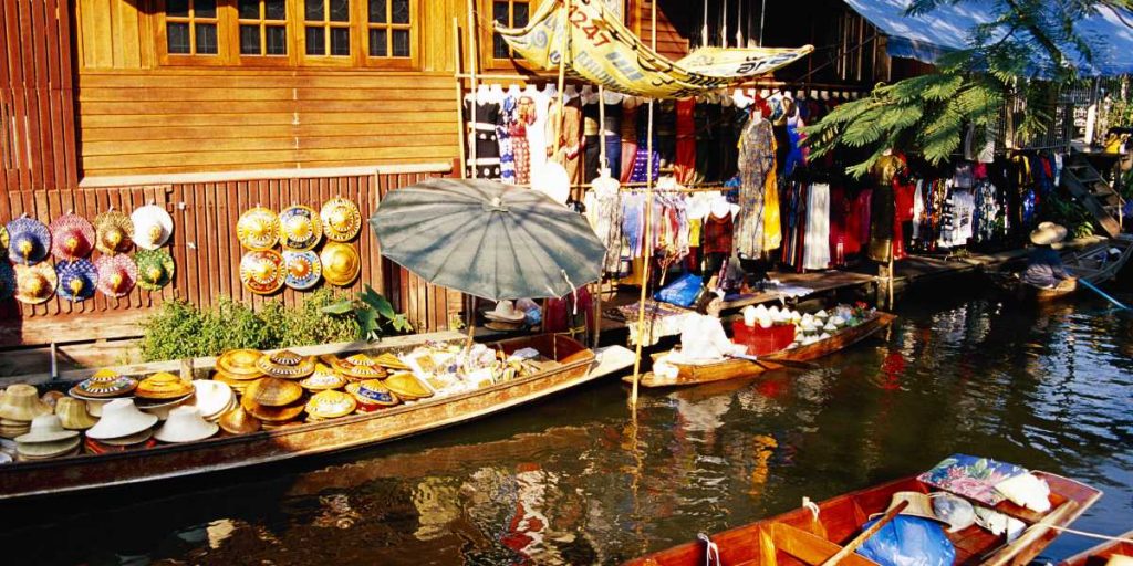 Floating Markets in Thailand