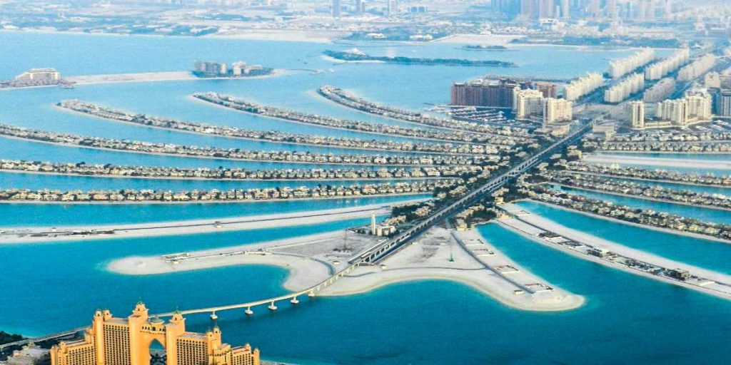 Palm Island Aerial View