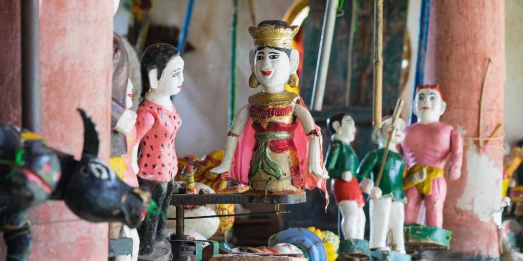 Hanoi water puppet show