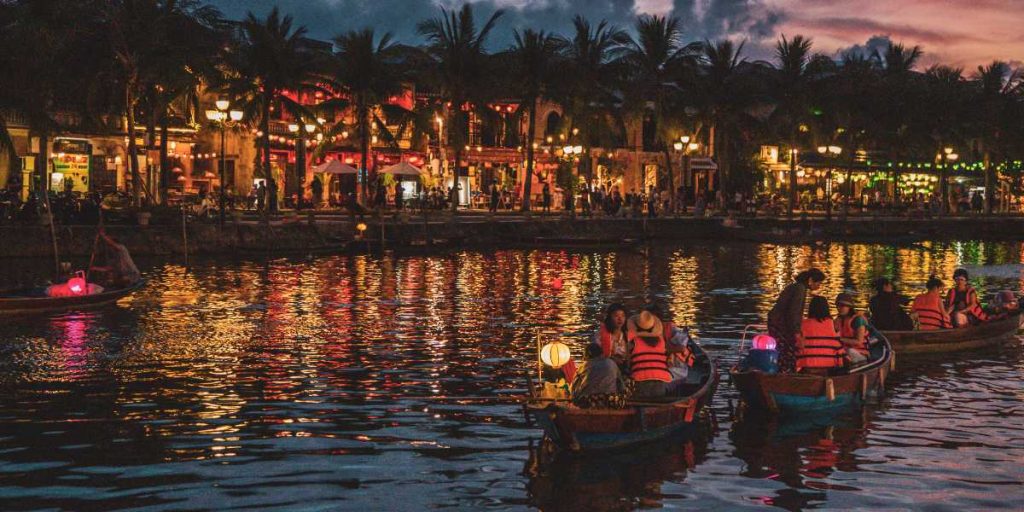 Hoi An Canal in Central Vietnam