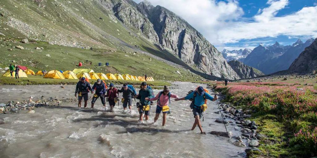 Hampta Pass Trek Route