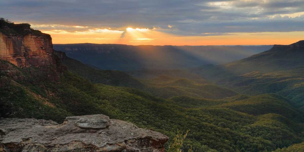 Sunrise Blue Mountains Australia