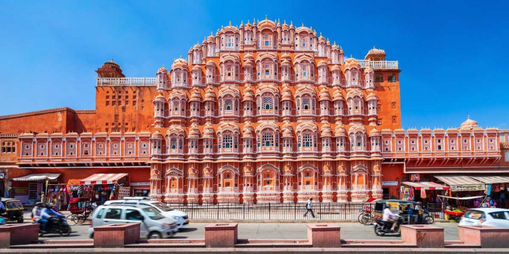 Hawa Mahal Palace in Jaipur