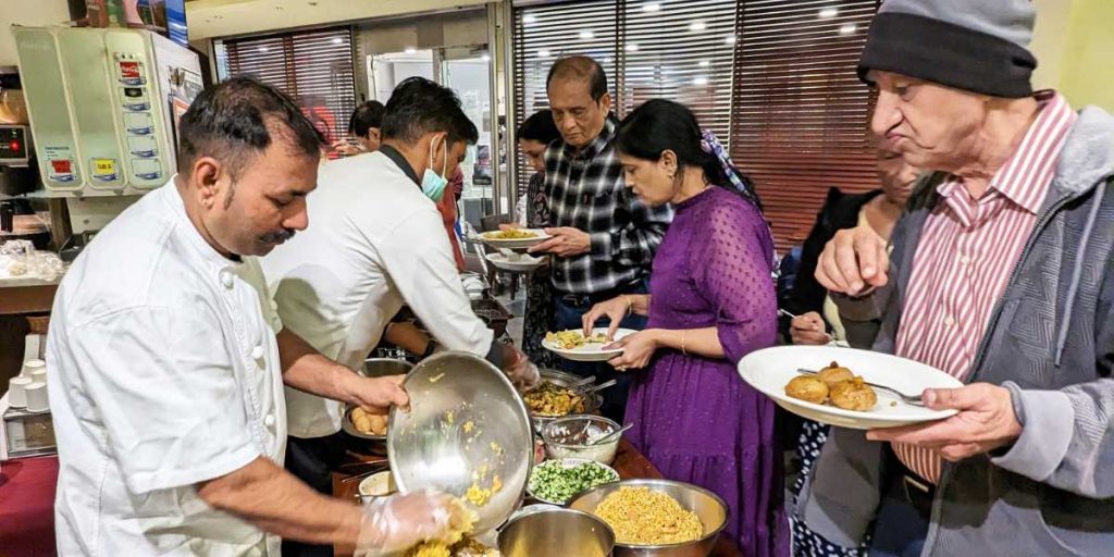 Passangers with Chef