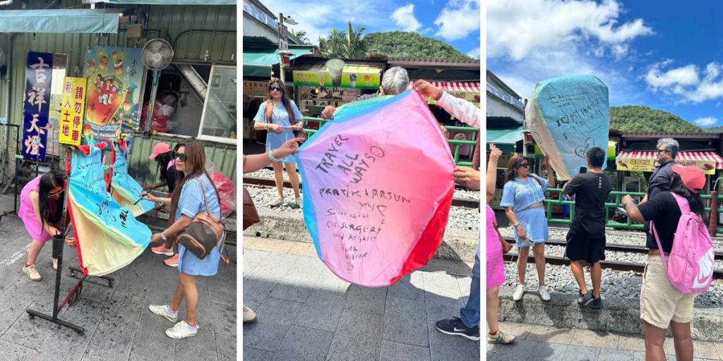 Sky Lantern Experience in Shifen