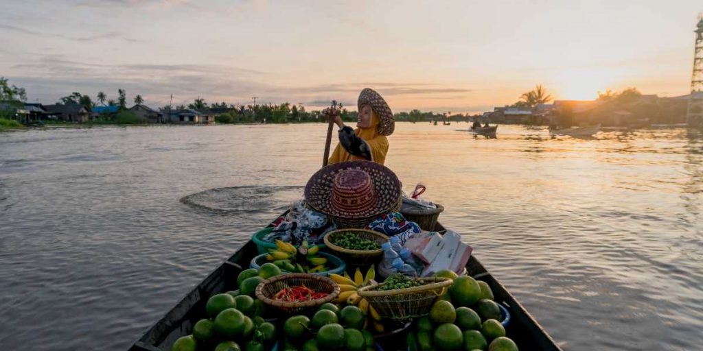 Thailand Floating Market